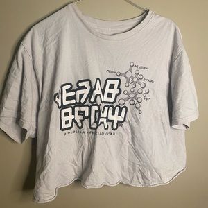 techno nuclear graphic tee